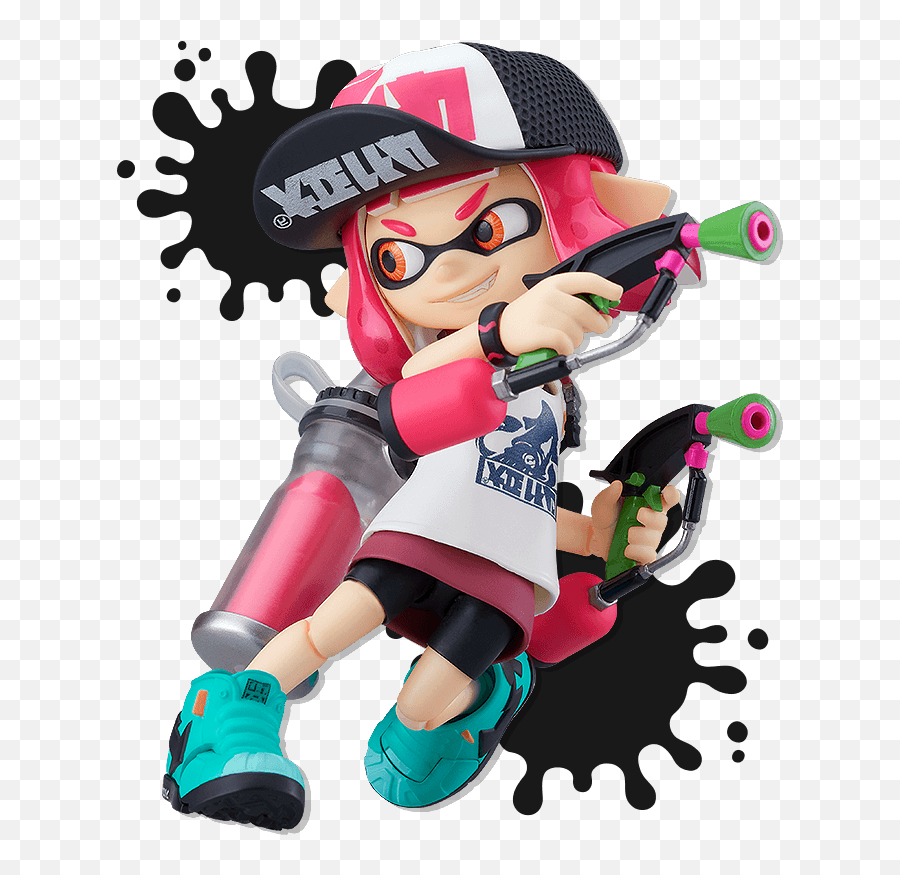 Splatoon Girl Icons - Splatoon Inkling Girl Smiling Png,Splatoon Agent 1 Icon