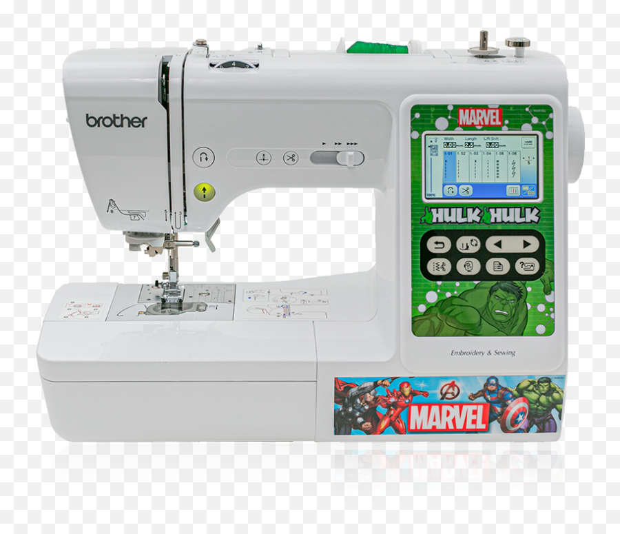 Computerized Sewing U0026 Embroidery Machine - Sewing Machine Feet Png,Hulk Icon Pack