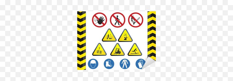 Construction Icon Hazard Safety Signs - Vertical Png,Safety Icon Vector