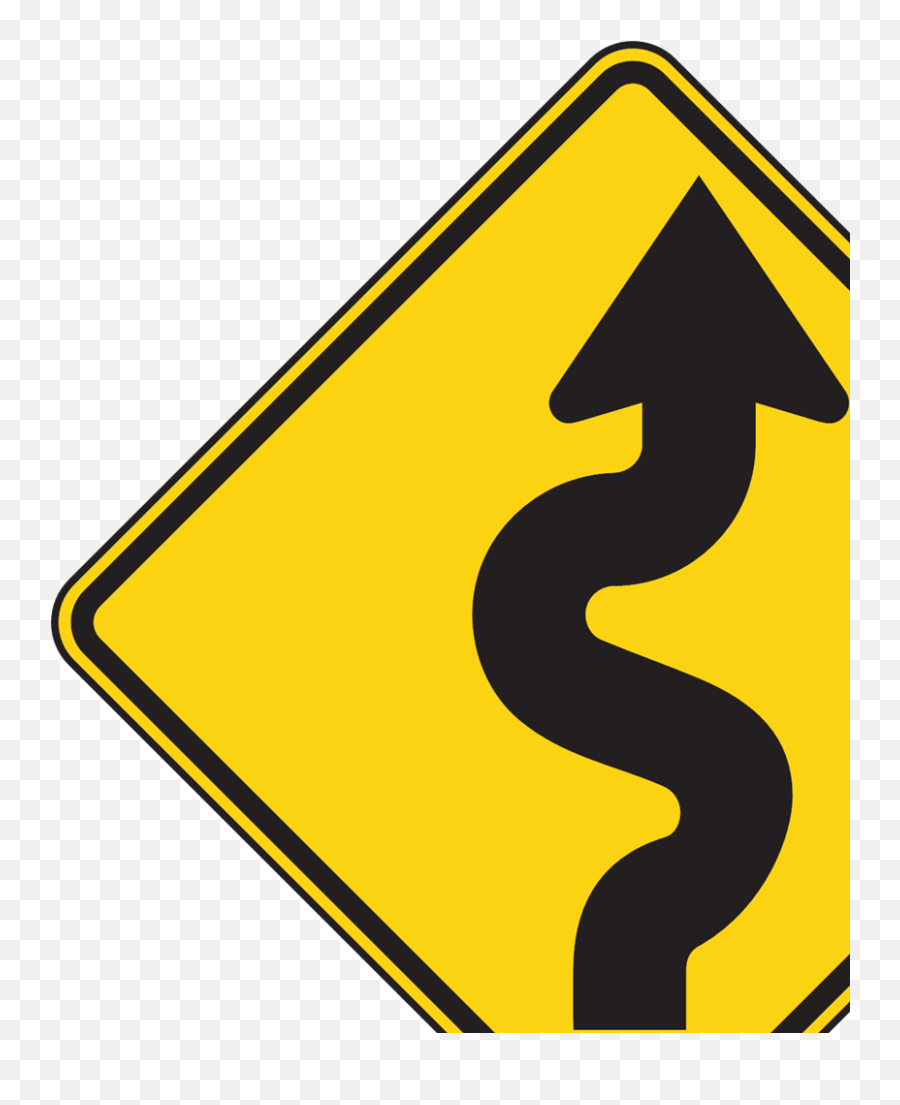Right Winding Road Svg Vector Clip Art - Language Png,Winding Road Icon