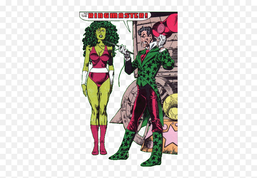 Your Fav Is A Hostage - Ringmaster Hypnotizes She Hulk Png,Marvel's Runaways Folder Icon