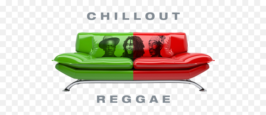 Chillout Reggae - On The Chillin Sofa Shower Curtain Furniture Style Png,Reggae Icon