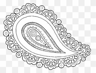 Mandala Teardrop Coloring Page - Coloringcrewcom Patterns png