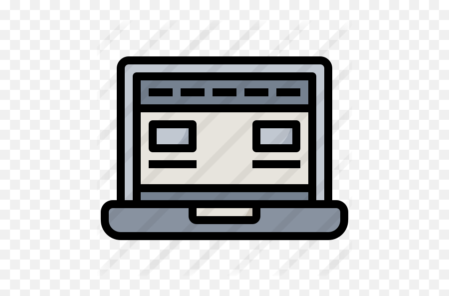 Laptop - Computer Png,Laptop Flat Icon
