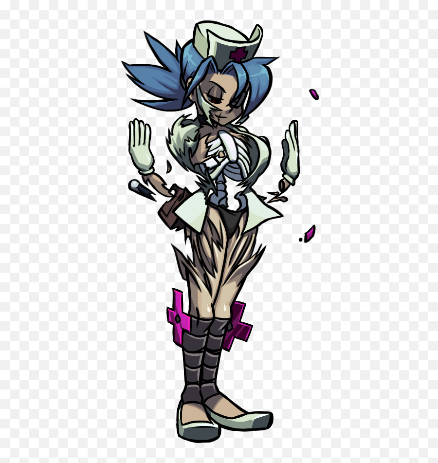 How Does She Survive This Move - Skullgirls Ninja Nurse Png,Valentine Skullgirls Icon