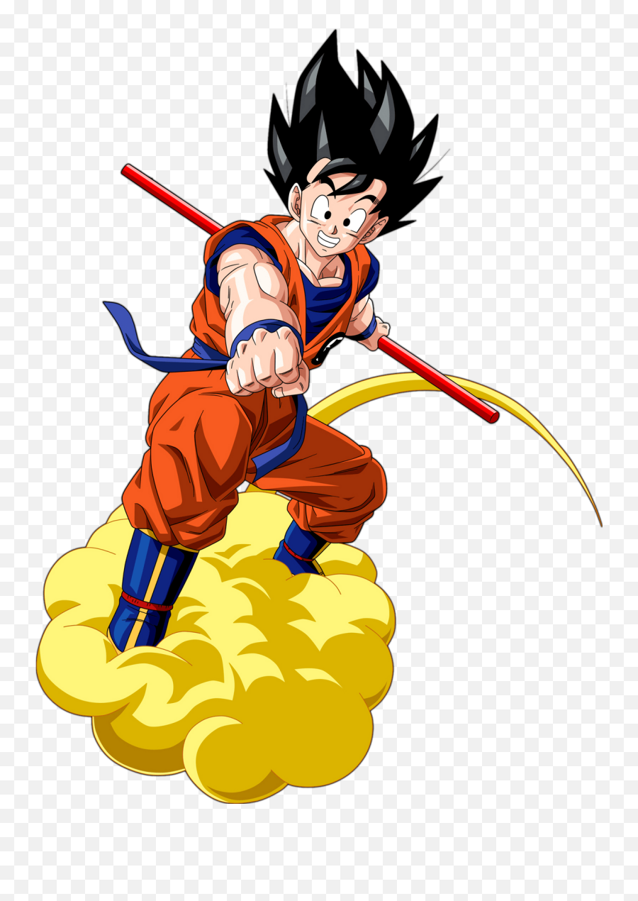 Goku - Stickpng Dragon Ball Png,Cartoon Cloud Transparent