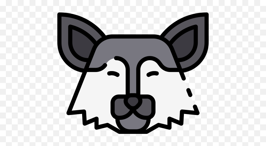Wolf - Free Animals Icons Dot Png,Wolf Paw Icon
