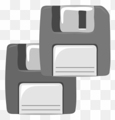 Free Architetto Floppies Binary Data Stream - Cartoon Floppy Disc Png