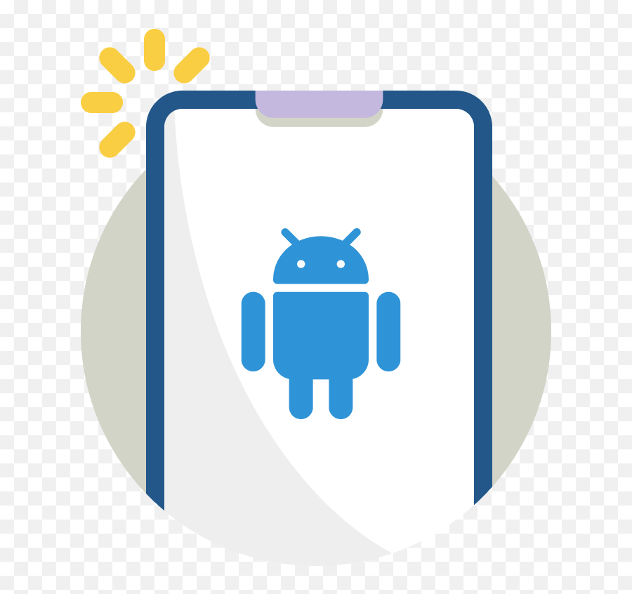 Mobile Apps U0026 Hybrid Android App Development Web Services - Language Png,Blue Phone Icon Android