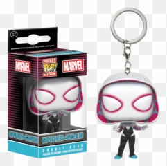 Spider - Man SpiderGwen Pocket Pop Keychain u2013 Prolectables Funko png