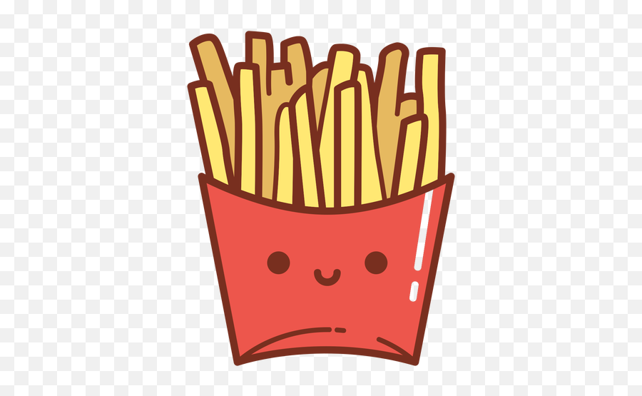 French Fries Gradient Transparent Png U0026 Svg Vector - Cute Transparent French Fries,French Fry Icon