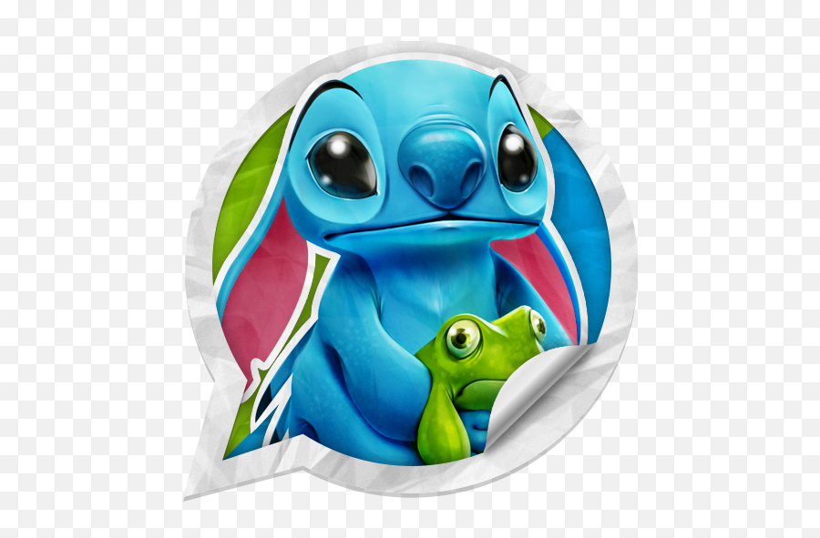 Blue Koala Stitch Stickers For Whatsapp 10 Apk Download - Stitch Render Png,Lilo Pelekai Icon