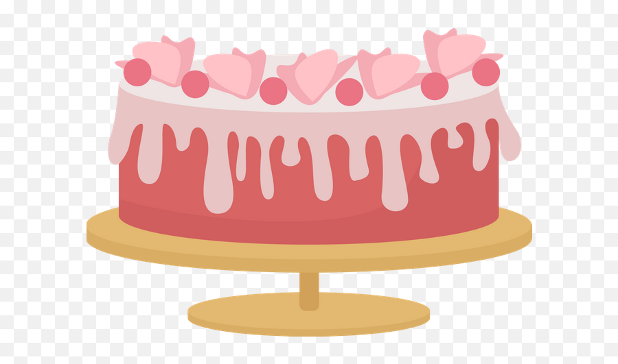 Birthday Cake Icon - Download In Doodle Style Graphic Design Png,Emoji Cake Icon