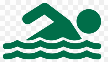 Pool - Delta College Green Swimmer Icon Logo png