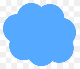 Blue Cloud Png - Blue Cloud Clipart 1310027 Vippng Art