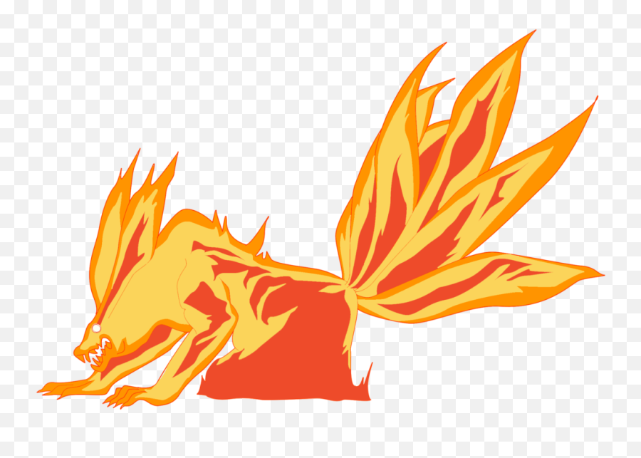 Kurama Transparent Png Mart - Kurama Chakra Mode Png,Naruto Logo Png