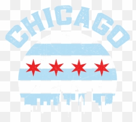 Chicago Skyline Flag Chicagoan Apparel Gift Fleece Blanket - Language png