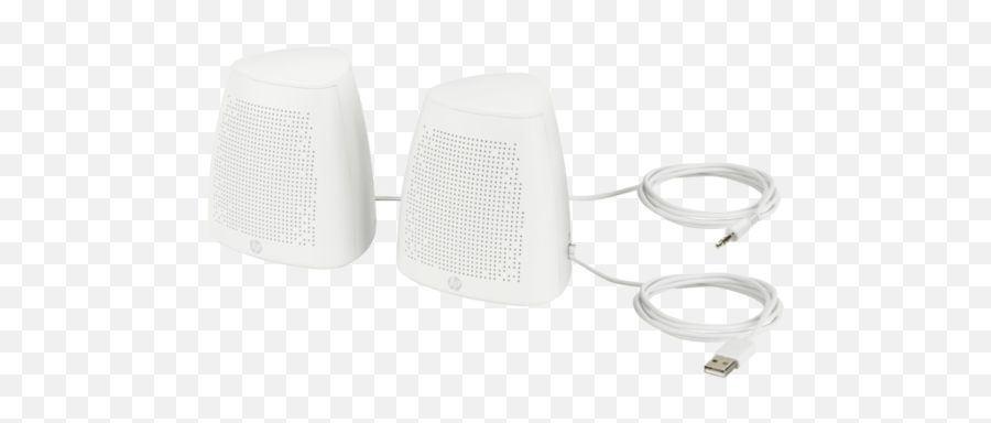Hp S3100 White Usb Speaker - Computer Speaker Png,White Oval Png