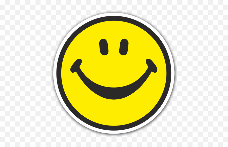 Sticker Smiley Face Muraldecalcom - Good Morning Message Tagalog Png,Icon Motorcycle Decals