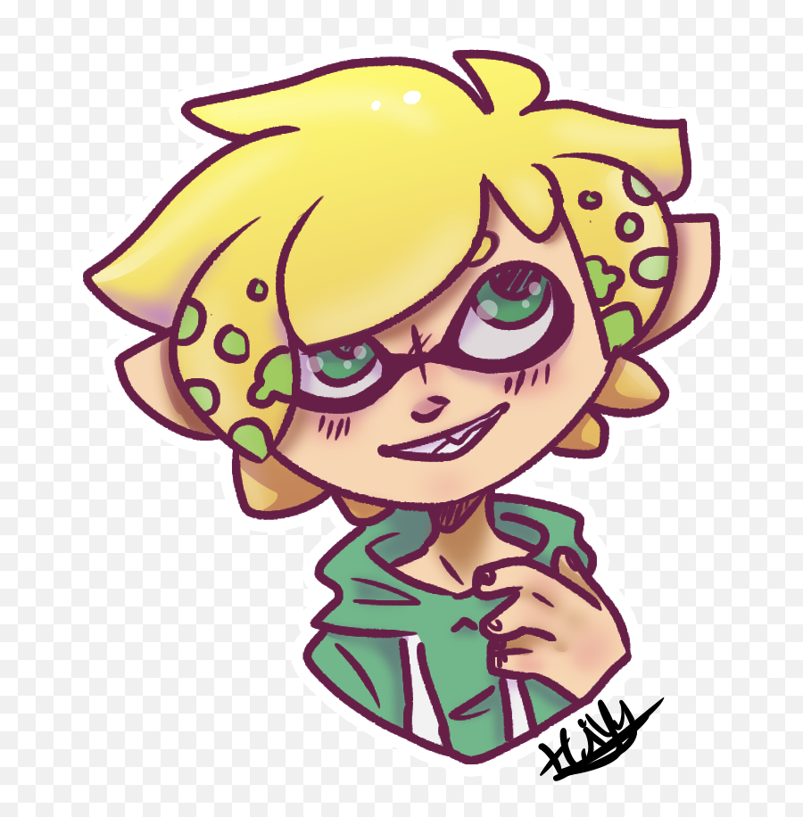 Inkling Request By Verathedragon - Fur Affinity Dot Net Cartoon Png,Inkling Png