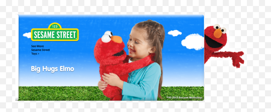 Download Big Hugs Elmo - Sesame Street Png,Elmo Transparent