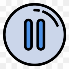 Pause Outline Svg Vectors And Icons - PNG Repo Free Dot