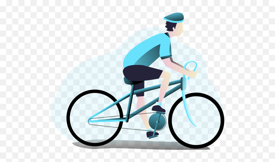 Best Free Bike Riding Illustration Download In Png U0026 Vector - Livraison Velo Dessin Png,Cycling Icon Vector