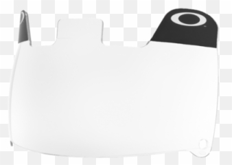 Oakley Legacy Single Clear Football Shield - Solid png