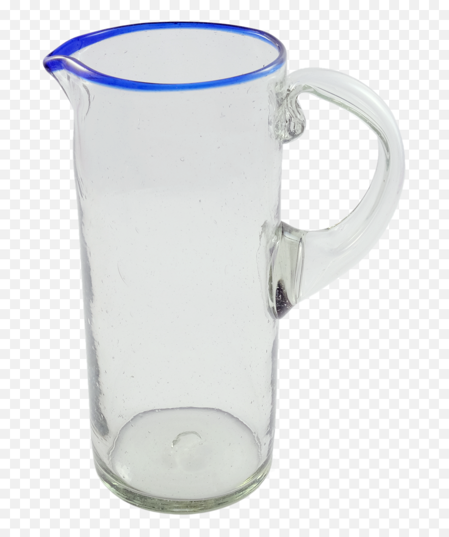 Blue Rim Pitcher - Beer Stein Png,Pitcher Png