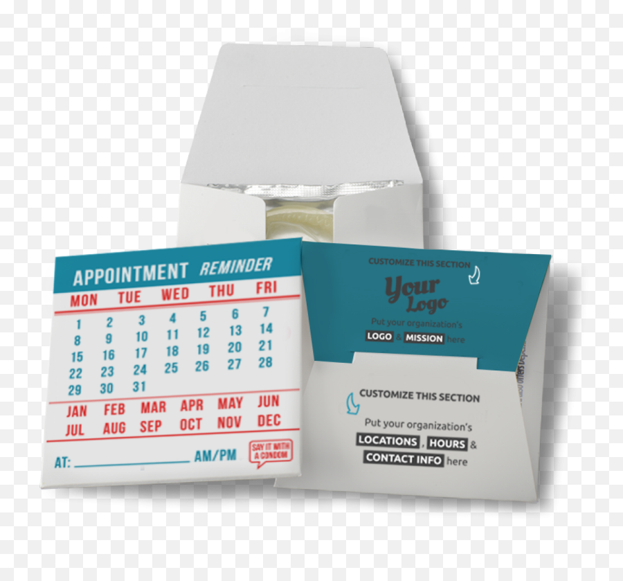Appointment Reminder Condom Full Size Png Download Seekpng - Paper,Condom Png