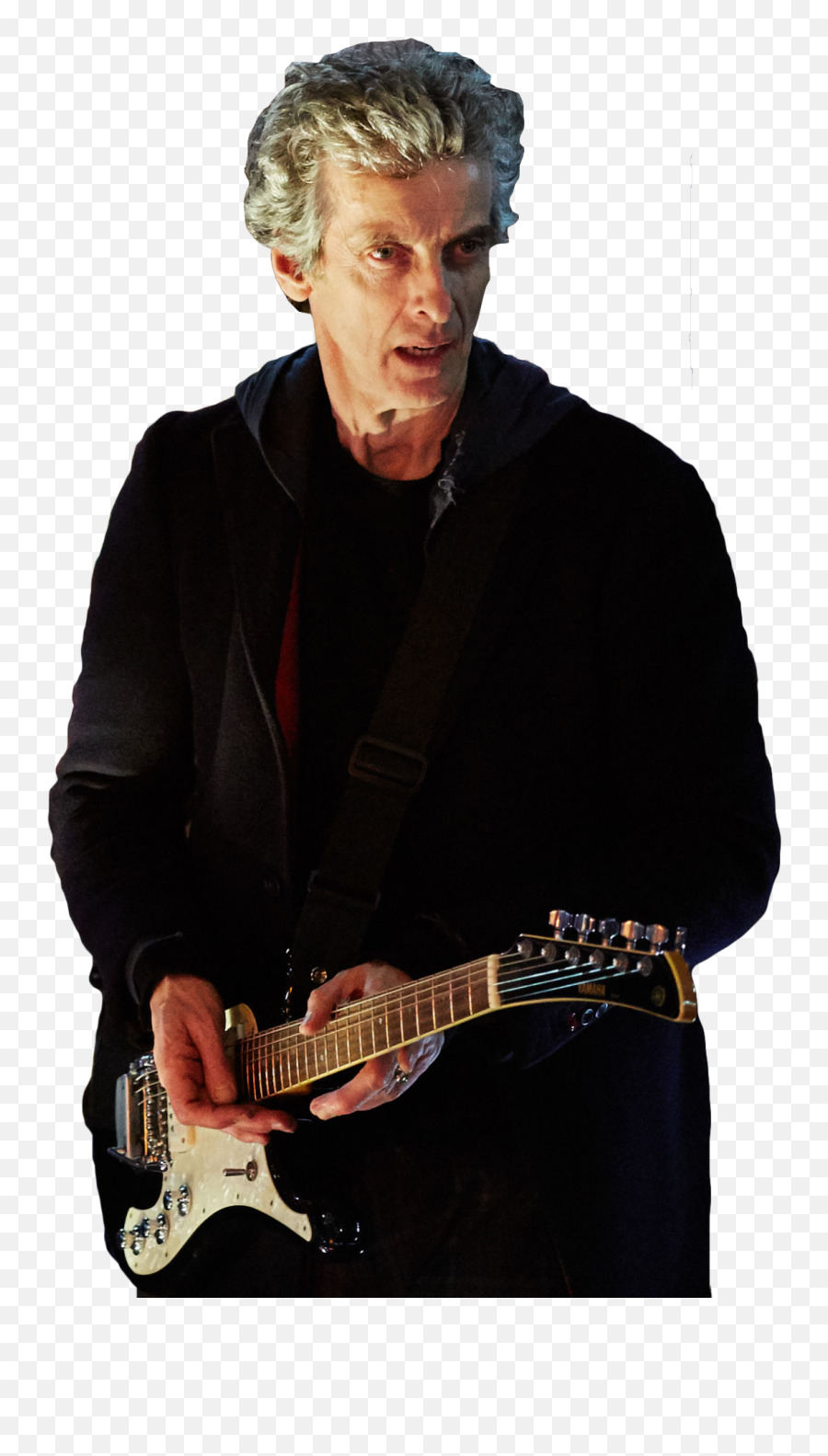Transparent 12th Doctor With Guitar Png Who