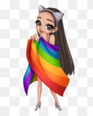 Download Report Abuse - Sweetener Ariana Grande Stickers Png Lgbt Ariana Grande Pride,Ariana Grande Transparent Background