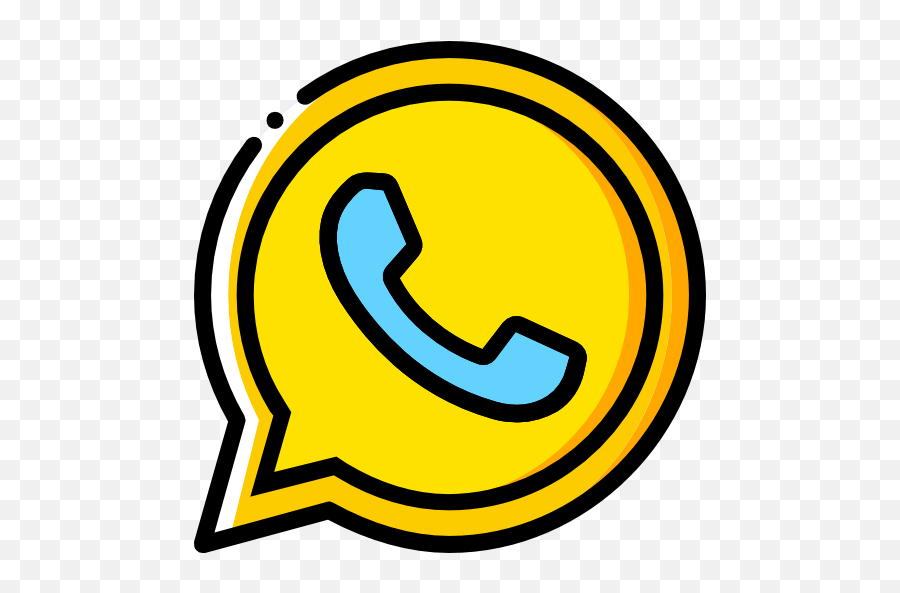Whatsapp - Free Social Media Icons Whatsapp Icon Yellow Png,Whatapp Logo