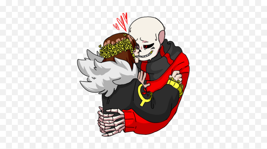 Flowerfell Sans X Frisk Png Image With - Flowerfell Sans,Frisk Png