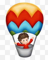 Clipart Kite Allure - Globo Aerostatico Animado Png,Globo Png