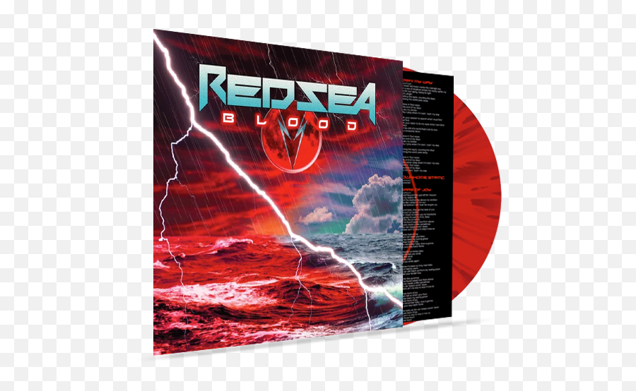 Red Sea - Blood Colored Vinyl Redblack Splatter Flyer Png,Black Splatter Png