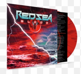 Red Sea - Blood Colored Vinyl RedBlack Splatter Flyer png