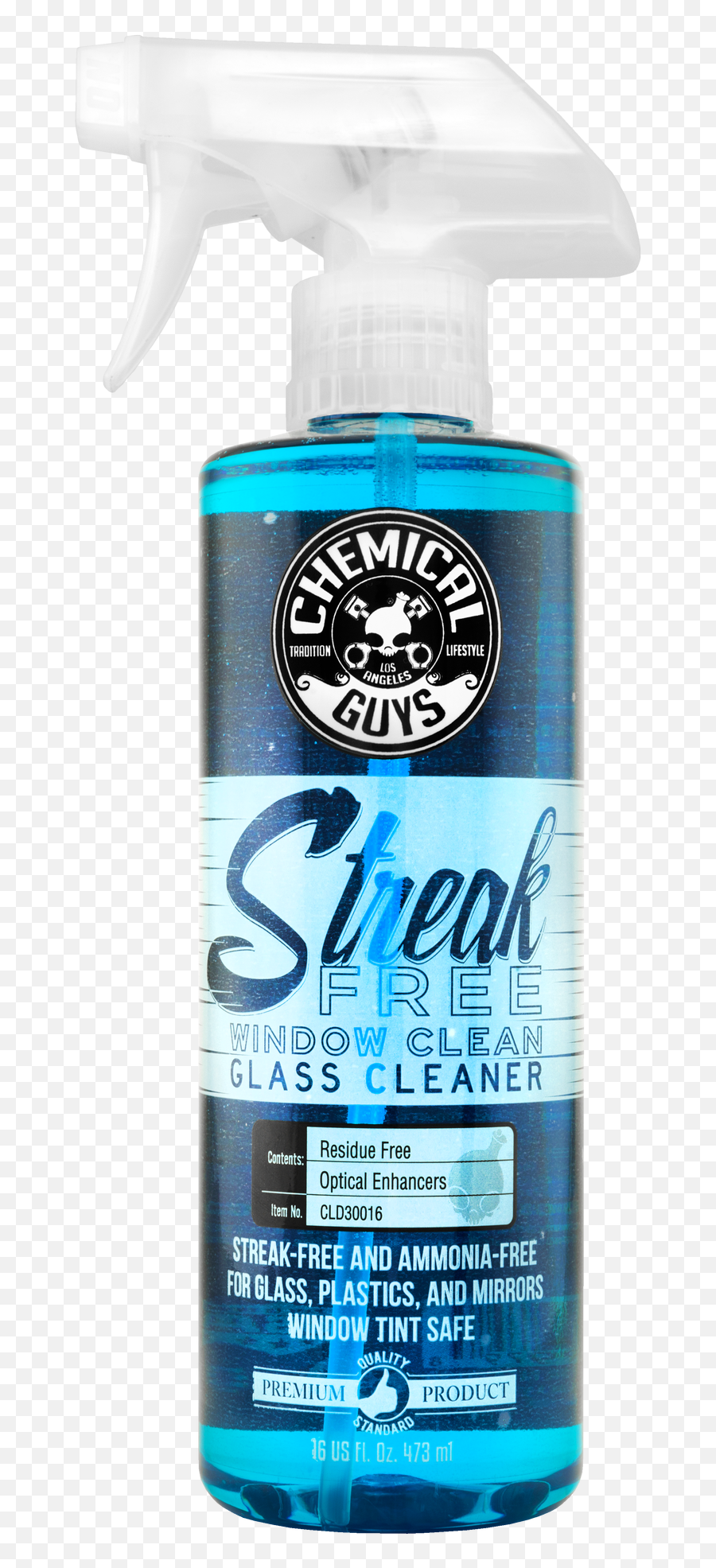 Streak Free Window Clean Glass Cleaner - Chemical Guys Matte Detailer Png,Light Streak Png