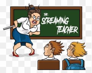 Full Size Png Image - Teacher Screaming Png,Screaming Png