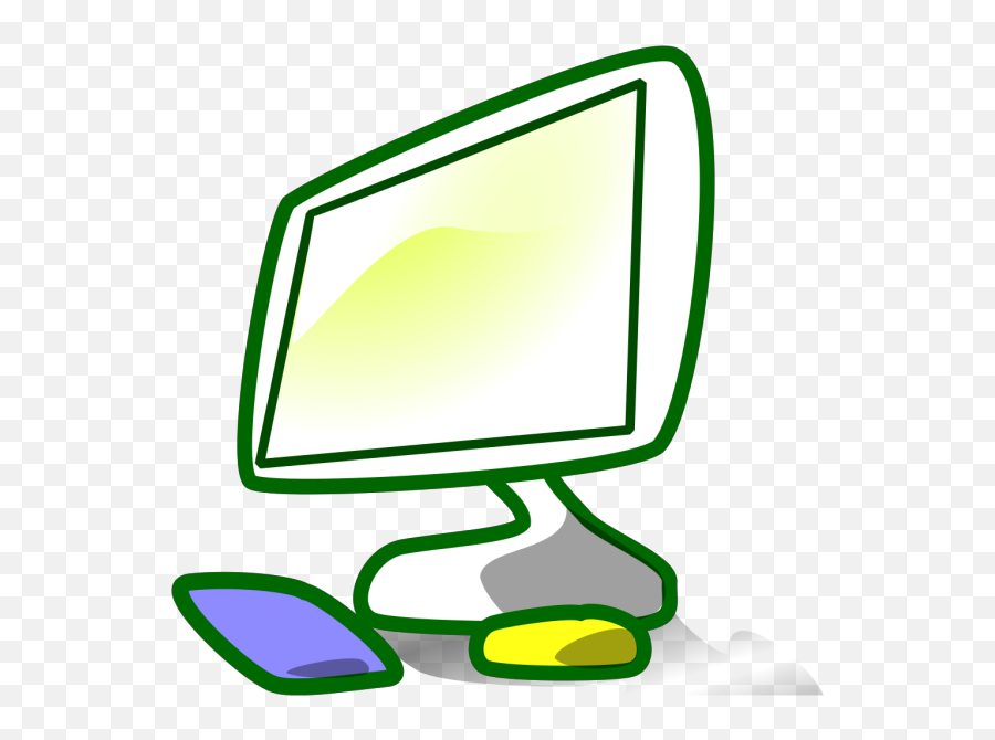 Monitor And Computer Png Svg Clip Art For Web - Download Computer Clip Art Png,Computer Clipart Png