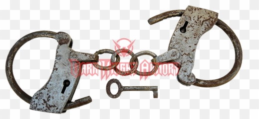 Download Hd Old West Handcuffs - Transparent PNG