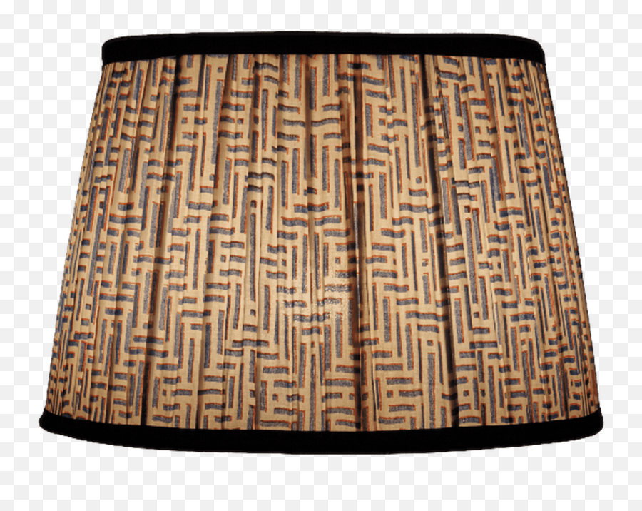 30cm Straight Empire Gathered Lampshade In Carribean Jenga - Lampshade Png,Jenga Png