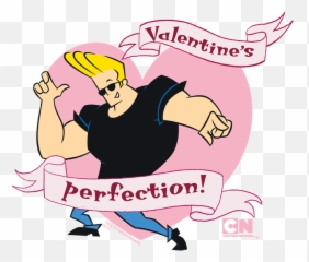 Johnny Bravo Valentines Perfection Juniors Tank - Transparent Johnny Bravo Png,Johnny Bravo Png
