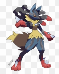 Find Lucario In Pokémon Fire Red - Pokemon Mega Lucario Png,Lucario Png