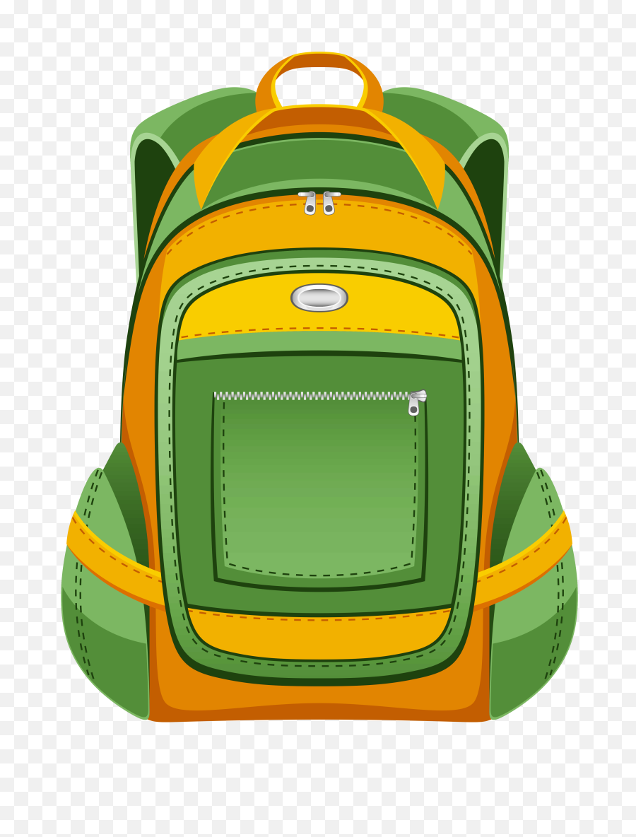 Clip Art Backpack Clipart - School Bag Vector Png,Back Pack Png