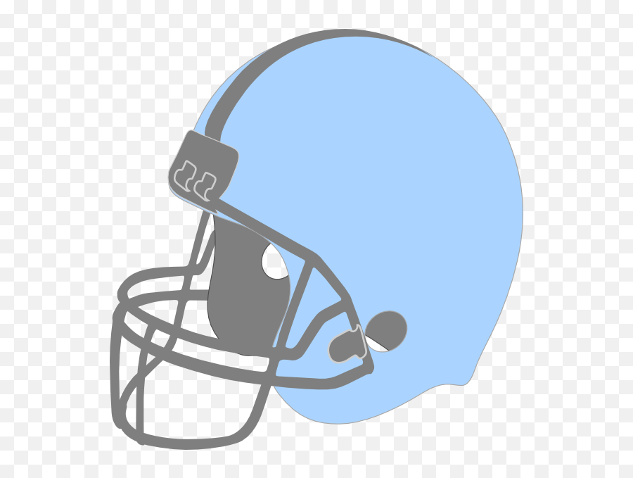 Download Football Facing Left Clip Art - Blue And Blue Football Helmet Facing Left Png,Football Clipart Png