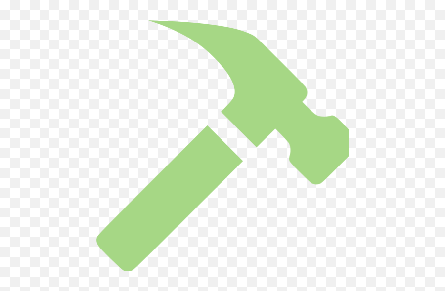 Guacamole Green Hammer Icon - Free Guacamole Green Hammer Icons Icon Hammer Png,Hammer Icon Png