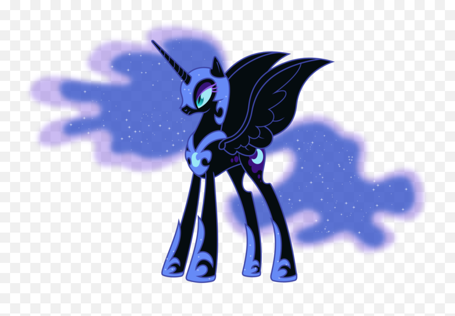 Doodlebob - My Little Pony Naitmer Moon Png,Doodlebob Png