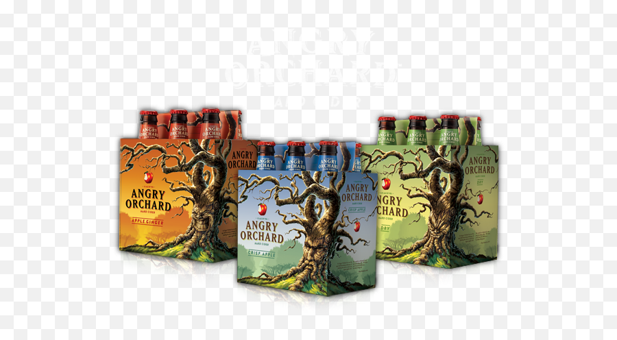 Angry Orchard Ciders - Angry Orchard Tree Faces Png,Angry Orchard Logo