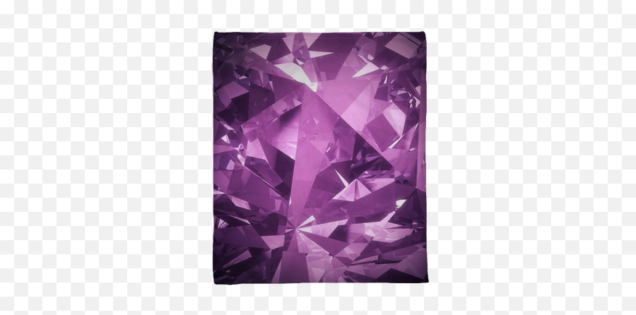 Luxury Purple Diamond Background Plush Blanket U2022 Pixers We Live To Change - Lava Iris 460 Price Png,Purple Diamond Png